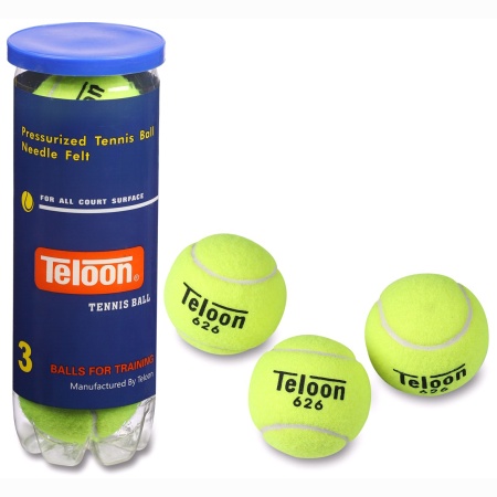 Купить Мяч для большого тенниса Teloon 626Т Р3  (3 шт) в Жигулёвске 