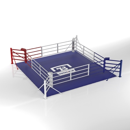 Купить Ринг боксерский напольный Totalbox на упорах 6х6м в Жигулёвске 