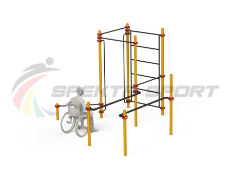 Купить Спортивный комплекс для инвалидов-колясочников WRK-D18_76mm в Жигулёвске 